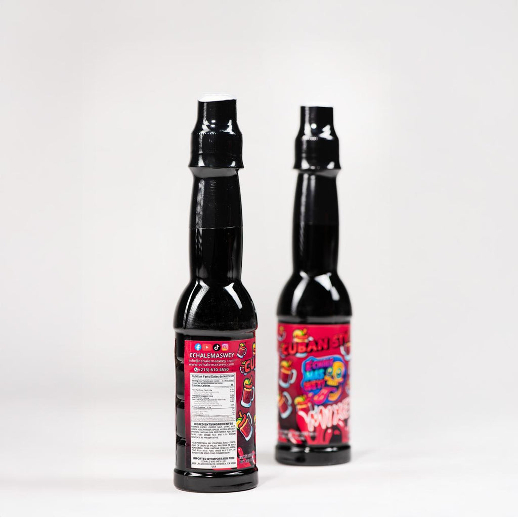 Mixers Set ECHALE MÁS WEY - Spicy Rim & Mixer Set - Cuban Style, Mango, Cucumber & More