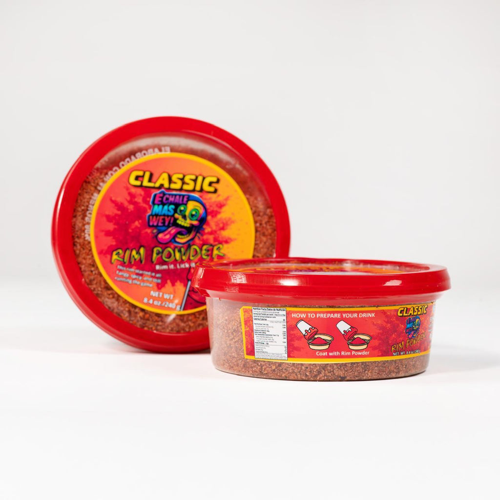 Mixers Set ECHALE MÁS WEY - Spicy Rim & Mixer Set - Cuban Style, Mango, Cucumber & More